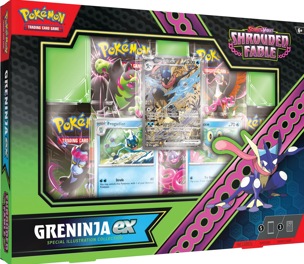 Shrouded Fable - Greninja ex Special Illustration Collection Box