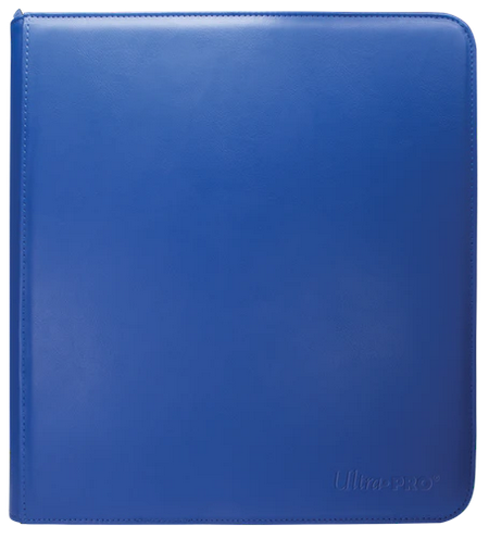 ULTRAPRO BINDER 12 POCKET VIVID ZIPPERED BLUE