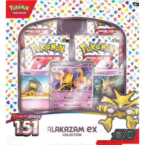 Pokemon 151 Alakazam EX Collection