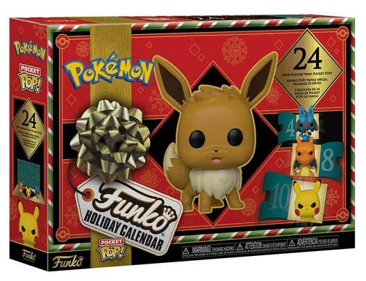 Funko Holiday Calendar: Pokemon 2023 - Pocket Pop!