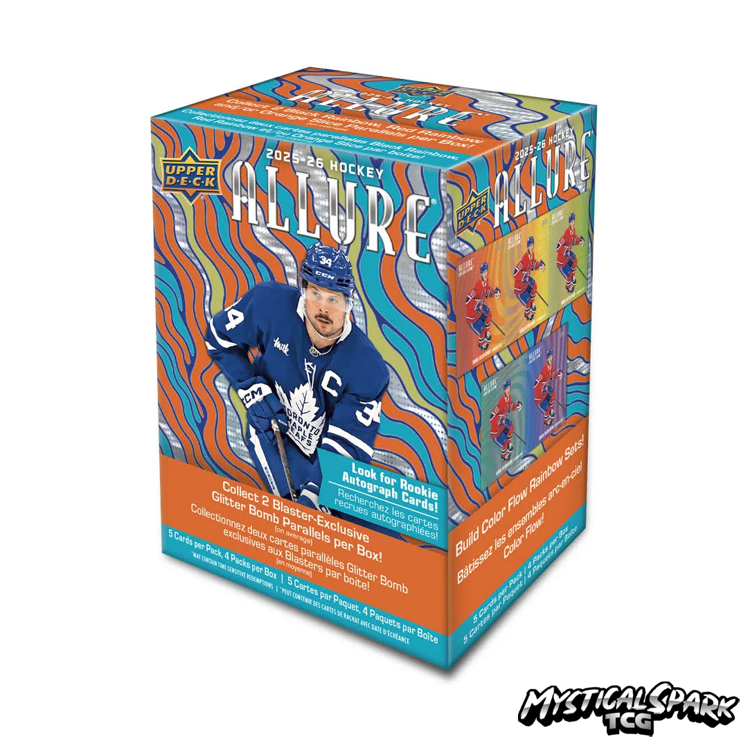 2025-26 Upper Deck Allure Hockey Trading Cards Blaster