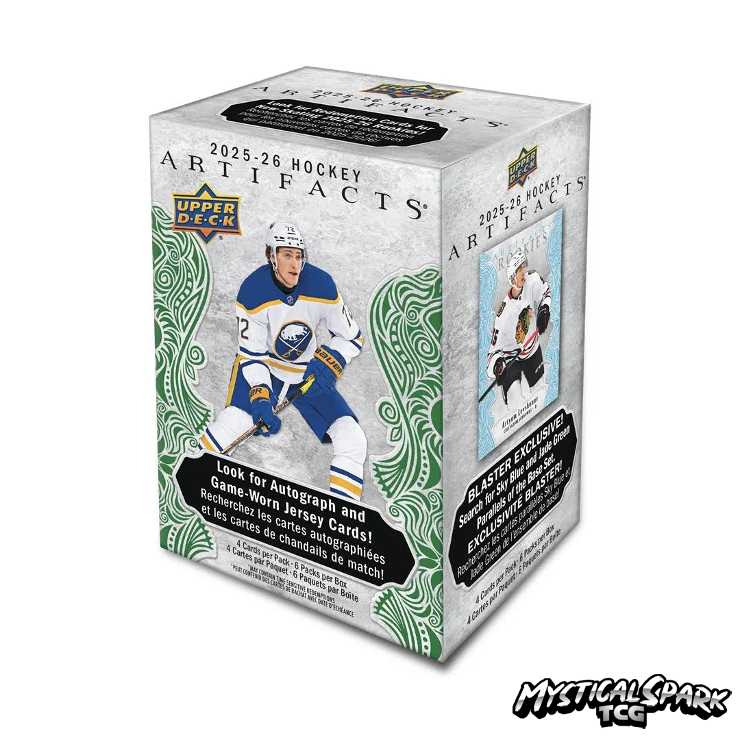 2025-26 Upper Deck Artifacts Hockey Trading Cards Blaster