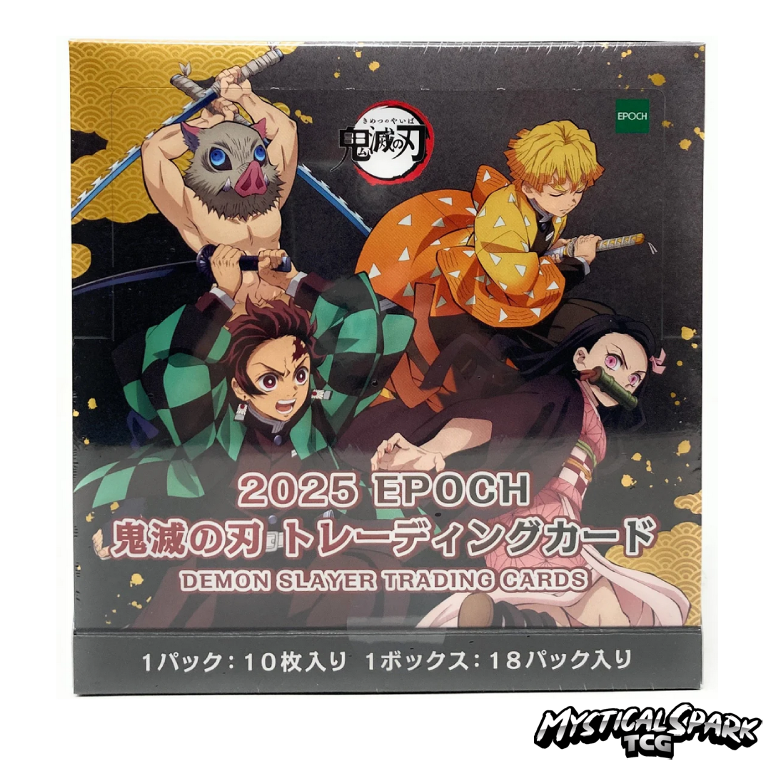 2025 Epoch Demon Slayer Trading Cards (Japan Edition) Box