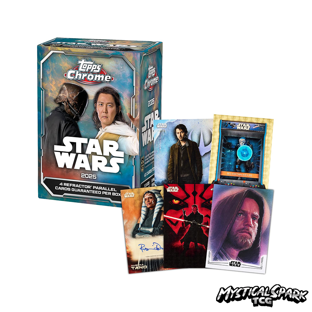 2025 Topps Chrome Star Wars Blaster Box