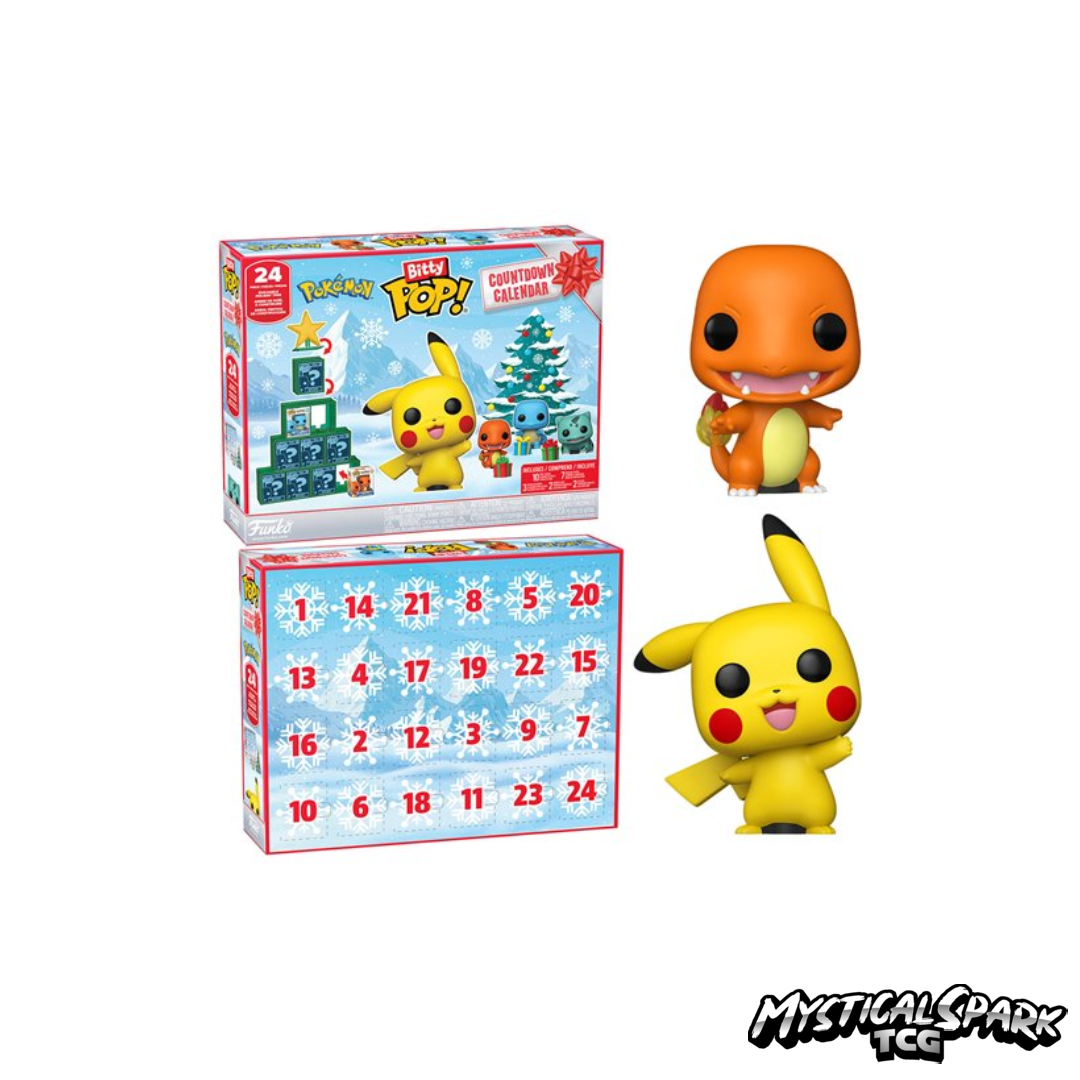 Funko Pop! Bitty Pop!: Pokemon - 2026 Countdown Calendar