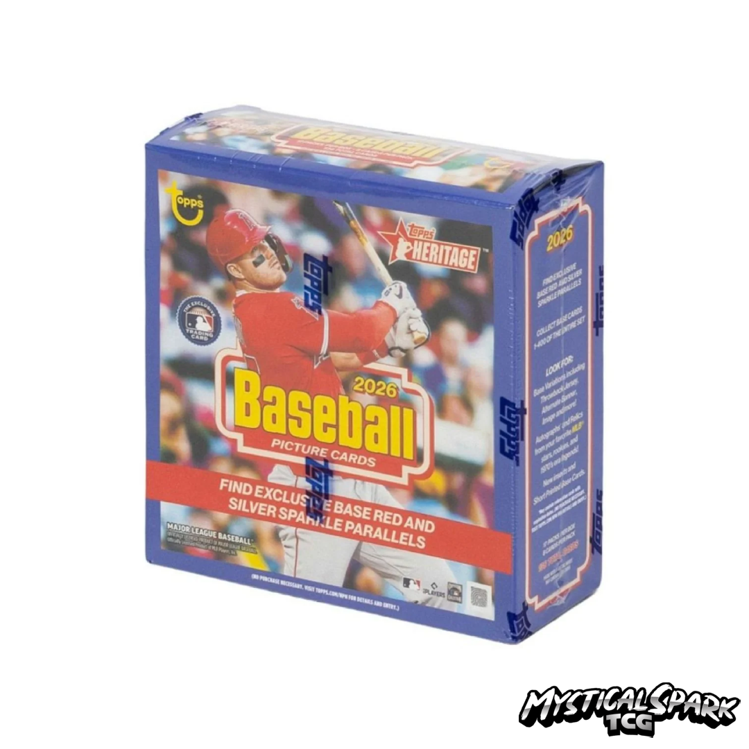 2026 Topps Heritage Baseball Mega Box
