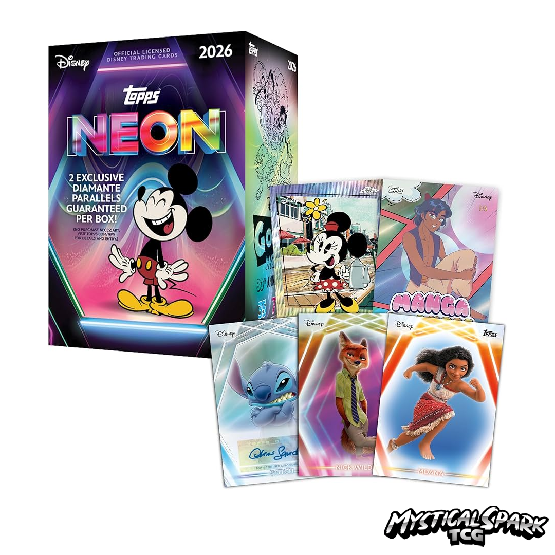 2026 Topps Disney Neon Value Box