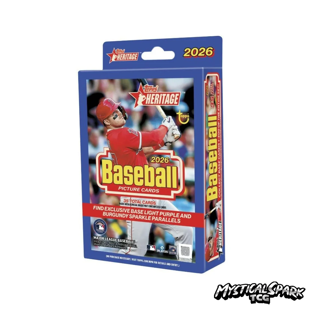 2026 Topps Heritage Baseball Hangers Box