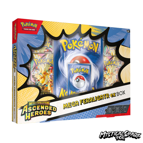 Pokémon TCG - Ascended Heroes Mega Feraligatr Ex Box
