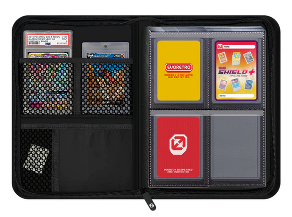 EVORETRO - Toploader Binder 2x2 (4 Pocket) - 96 Cards