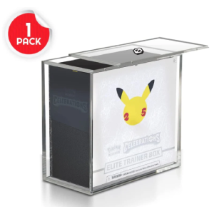 EvoRetro - Pokemon Elite Trainer Box w/ Sliding Lid Anti-UV - Acrylic Protector 4.0MM