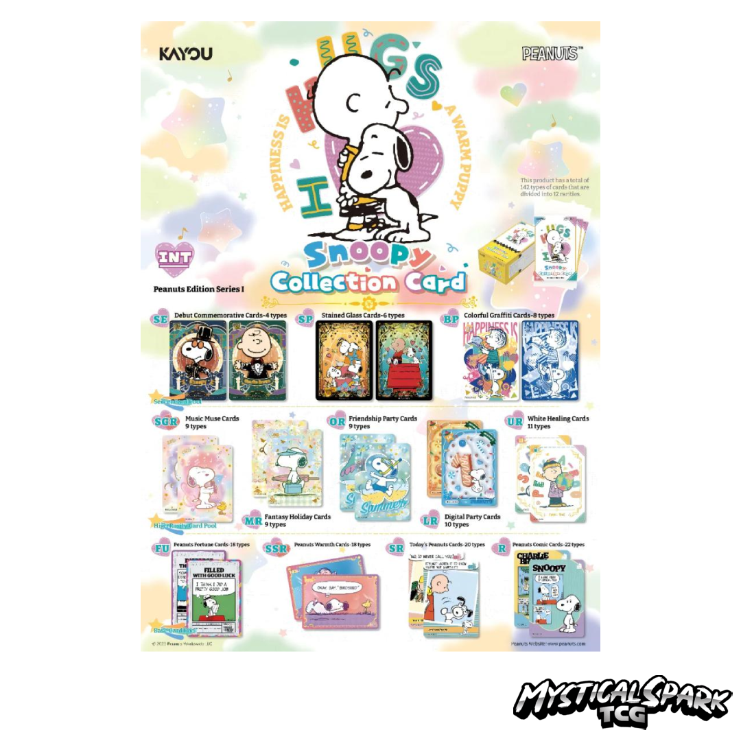 KAYOU: Peanuts Trading Cards Series 1 Booster Box