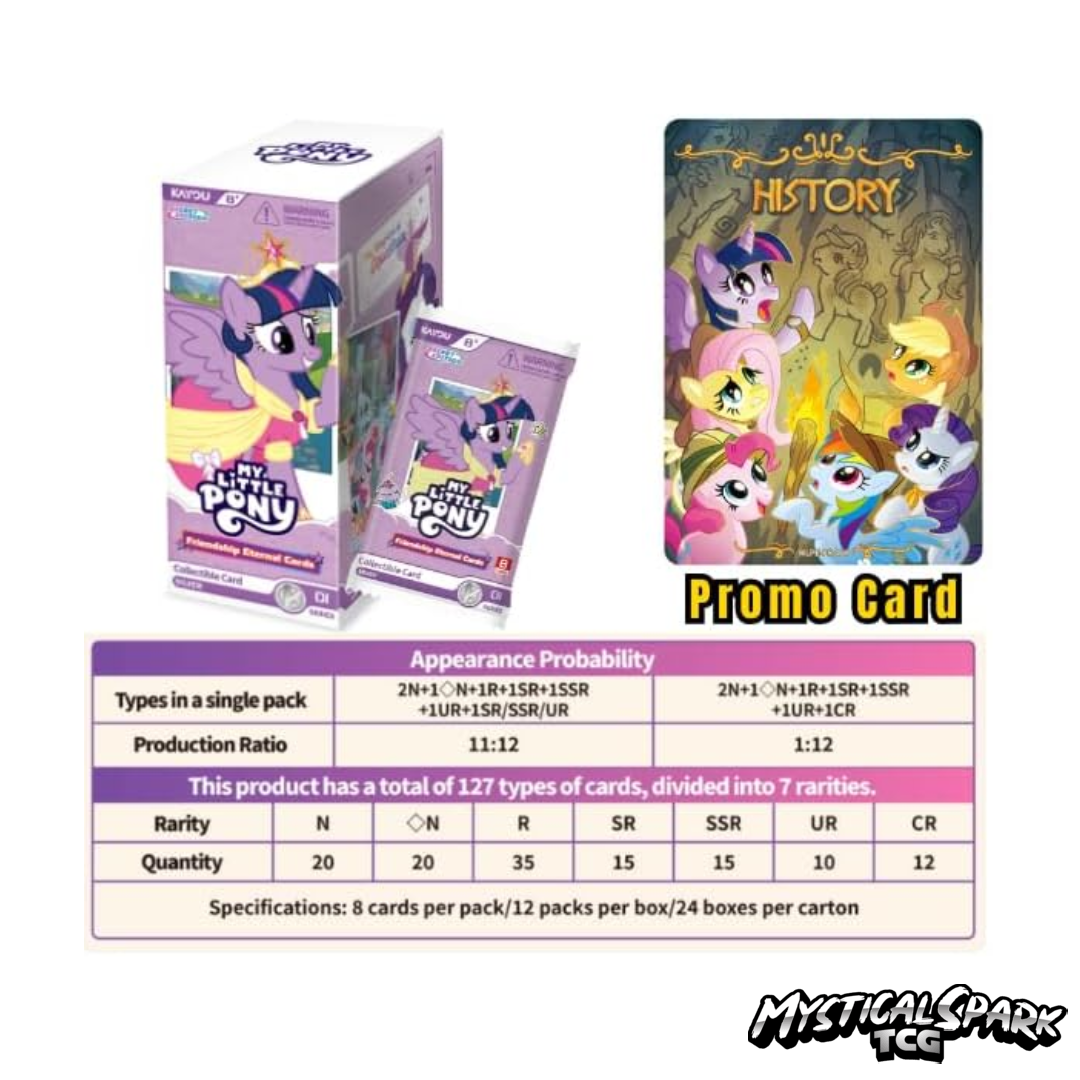 Kayou: My Little Pony - Friendship Eternal Fun Moment Edition Series 1 Mysticalspark TCG Kayou: My Little Pony - Friendship Eternal Fun Moment Edition Series 1 Mysticalspark TCG