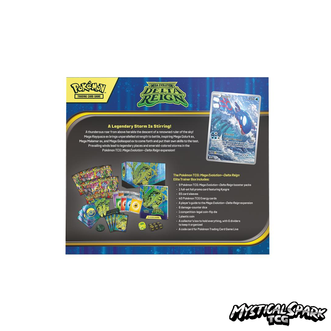 (PRE-ORDER) Pokémon TCG - ME06 Delta Reign Elite Trainer Box (Coming Soon)