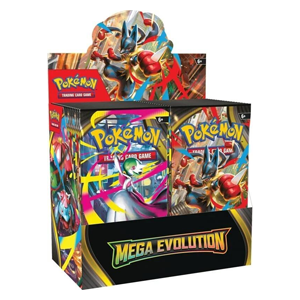 Pokémon TCG - ME01 Mega Evolution Booster Box (ENHANCED)- with Box Topper