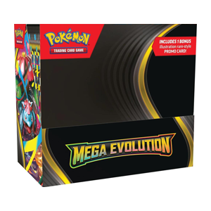 Pokémon TCG - ME01 Mega Evolution Booster Box (ENHANCED)- with Box Topper