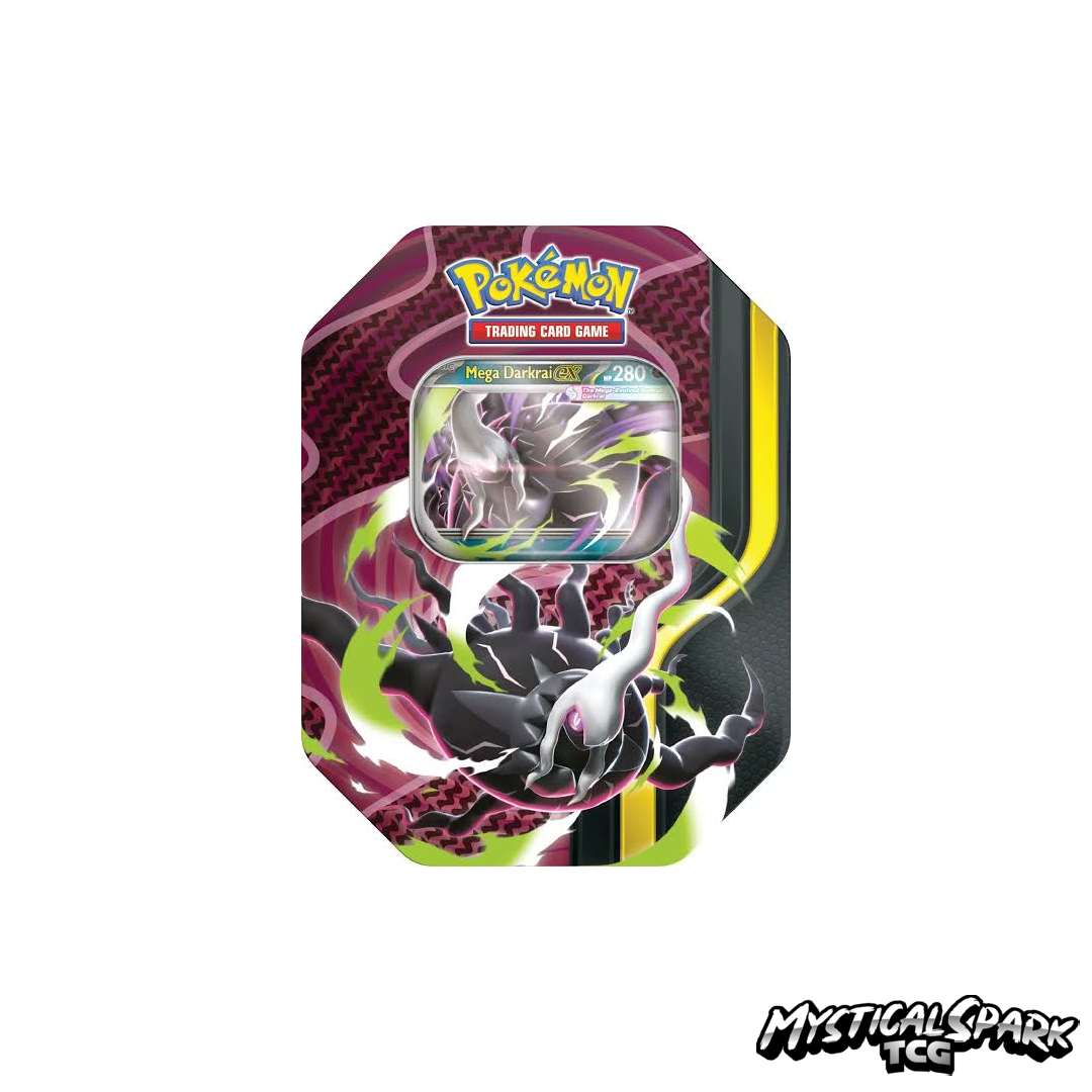 (PRE-ORDER) Pokémon TCG - Mega Forces Tin - Mega Darkrai Ex