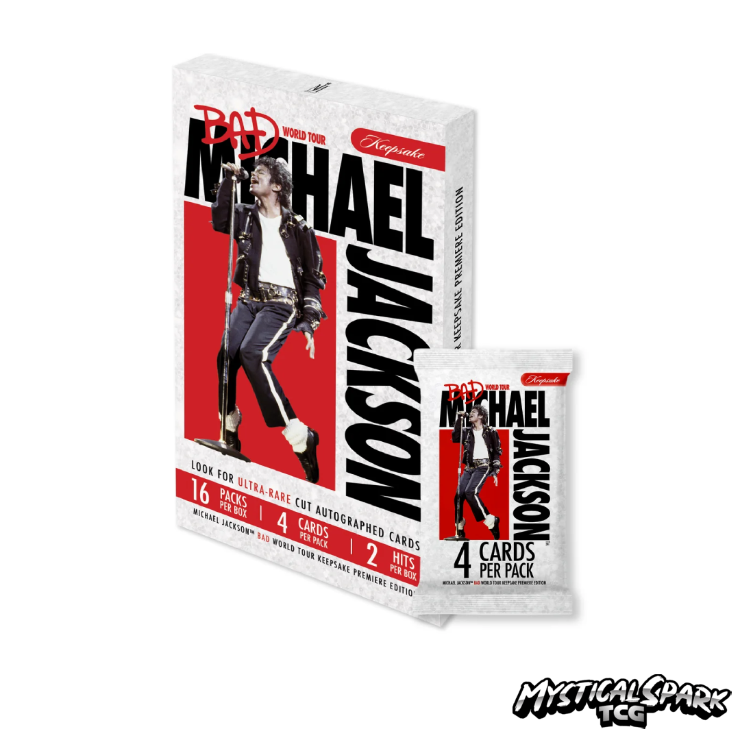 Michael Jackson Bad World Tour Keepsake Premiere Collection - Hobby Box
