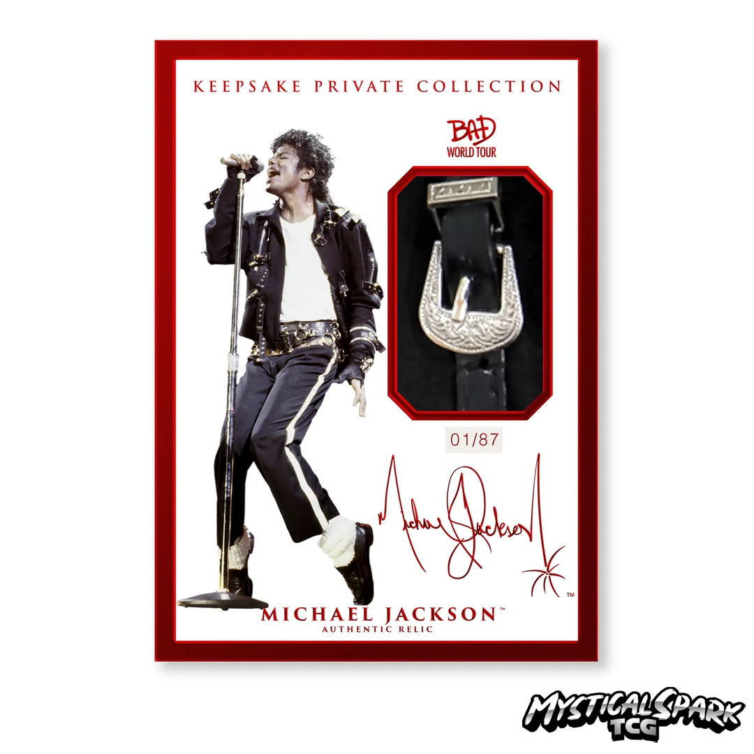 Michael Jackson Bad World Tour Keepsake Premiere Collection - Breaker Box