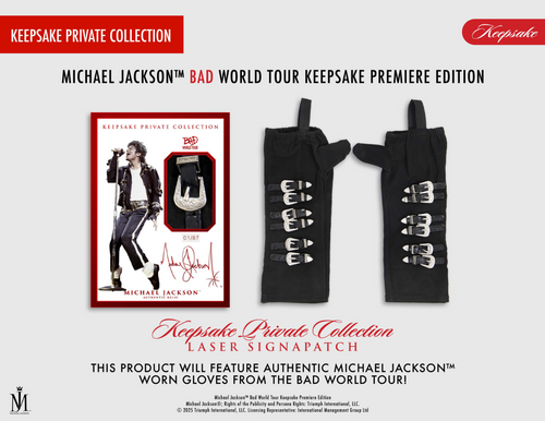 Michael Jackson Bad World Tour Keepsake Premiere Collection - Breaker Box