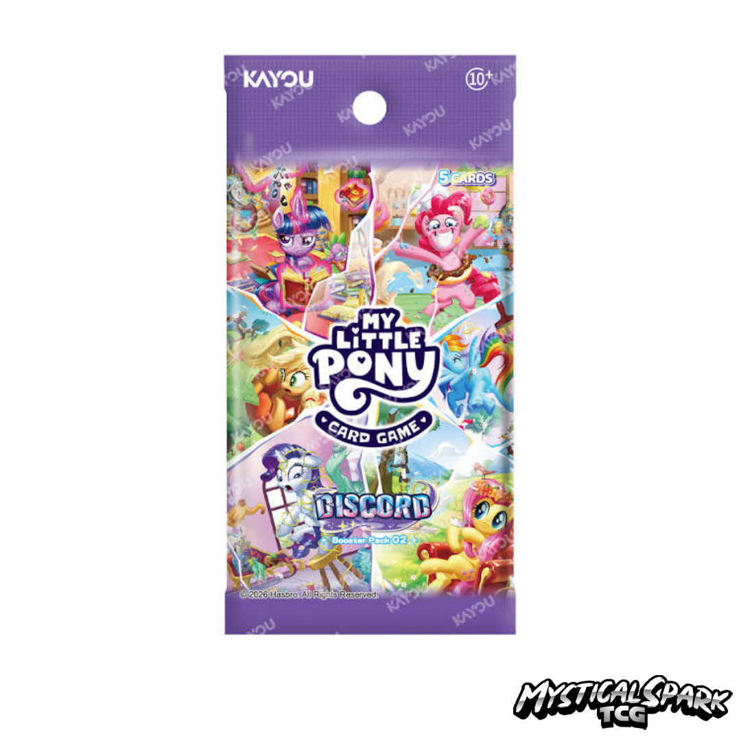 KAYOU: My Little Pony Card Game 02 Discord - Booster Pack