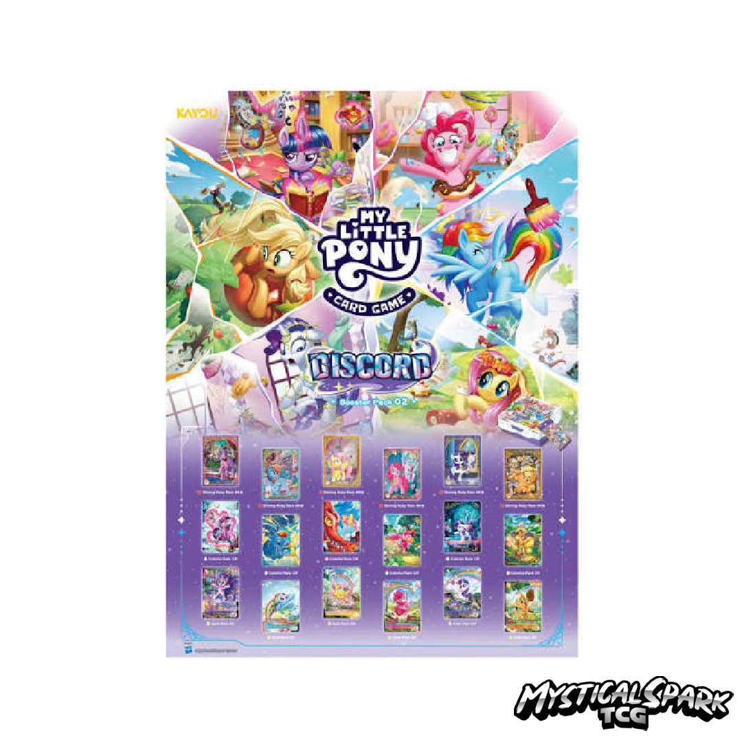 KAYOU: My Little Pony Card Game - BP02 Discord Booster Box