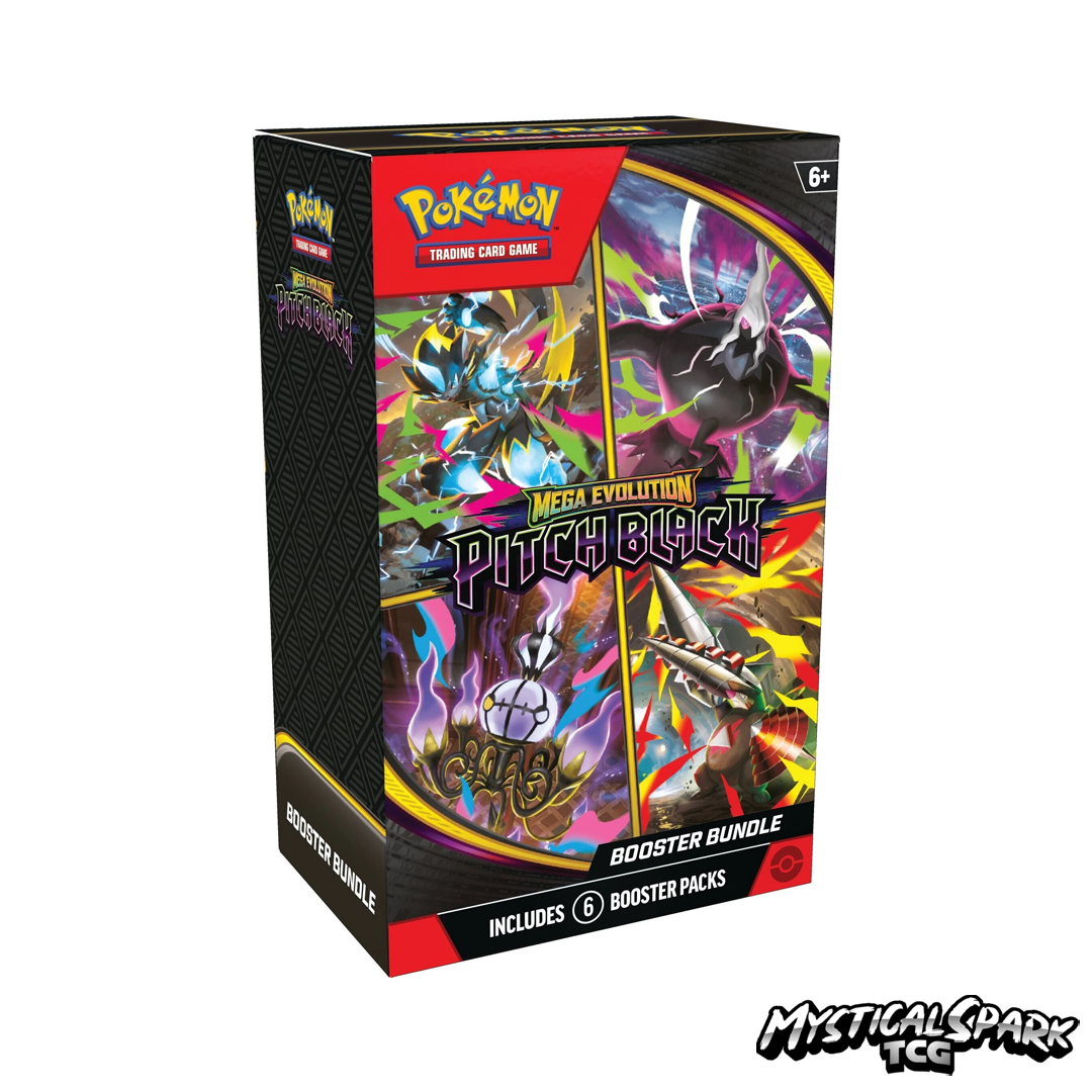 (PRE-ORDER) Pokémon TCG -  ME05 Pitch Black Booster Bundle (Coming Soon)