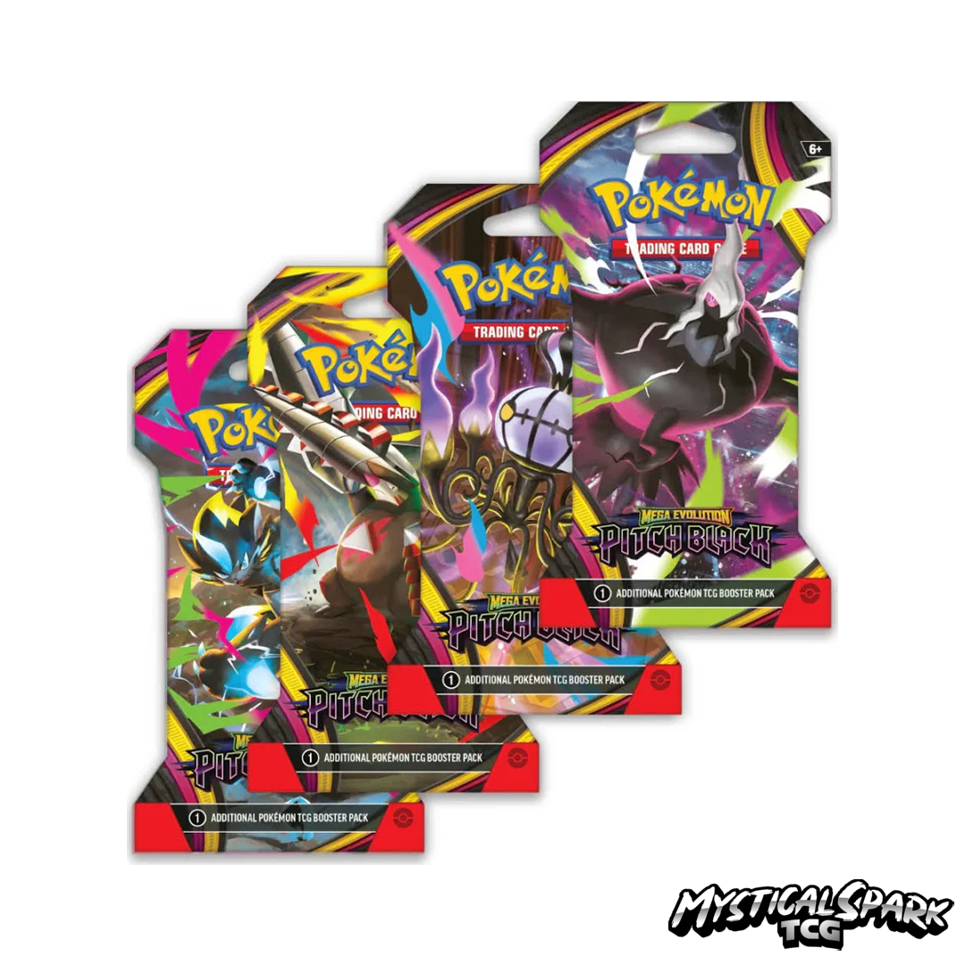 (PRE-ORDER) Pokémon TCG -  ME05 Pitch Black Sleeved Blister (Coming Soon)