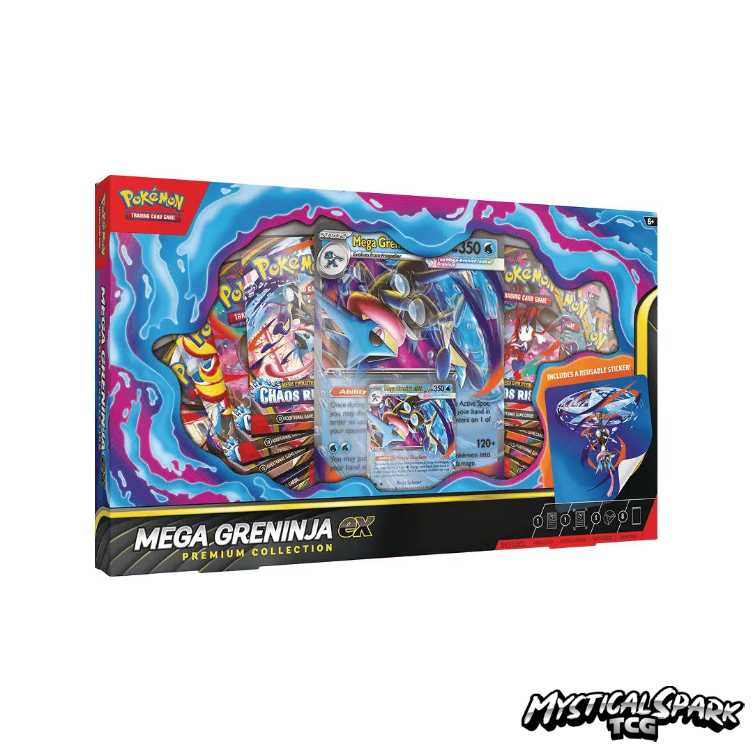 (Pre-Order) Pokémon TCG - Mega Greninja ex Premium Collection
