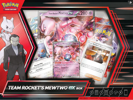 Pokemon - Team Rocket's Mewtwo Ex Box