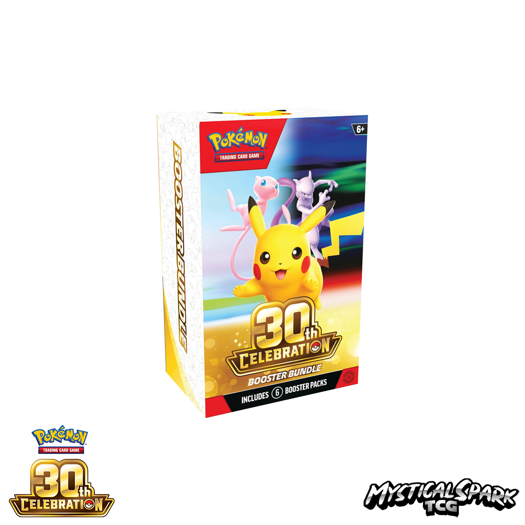 (PRE-ORDER) Pokémon TCG -  ME5.5 30th Celebration Booster Bundle (Coming Soon)