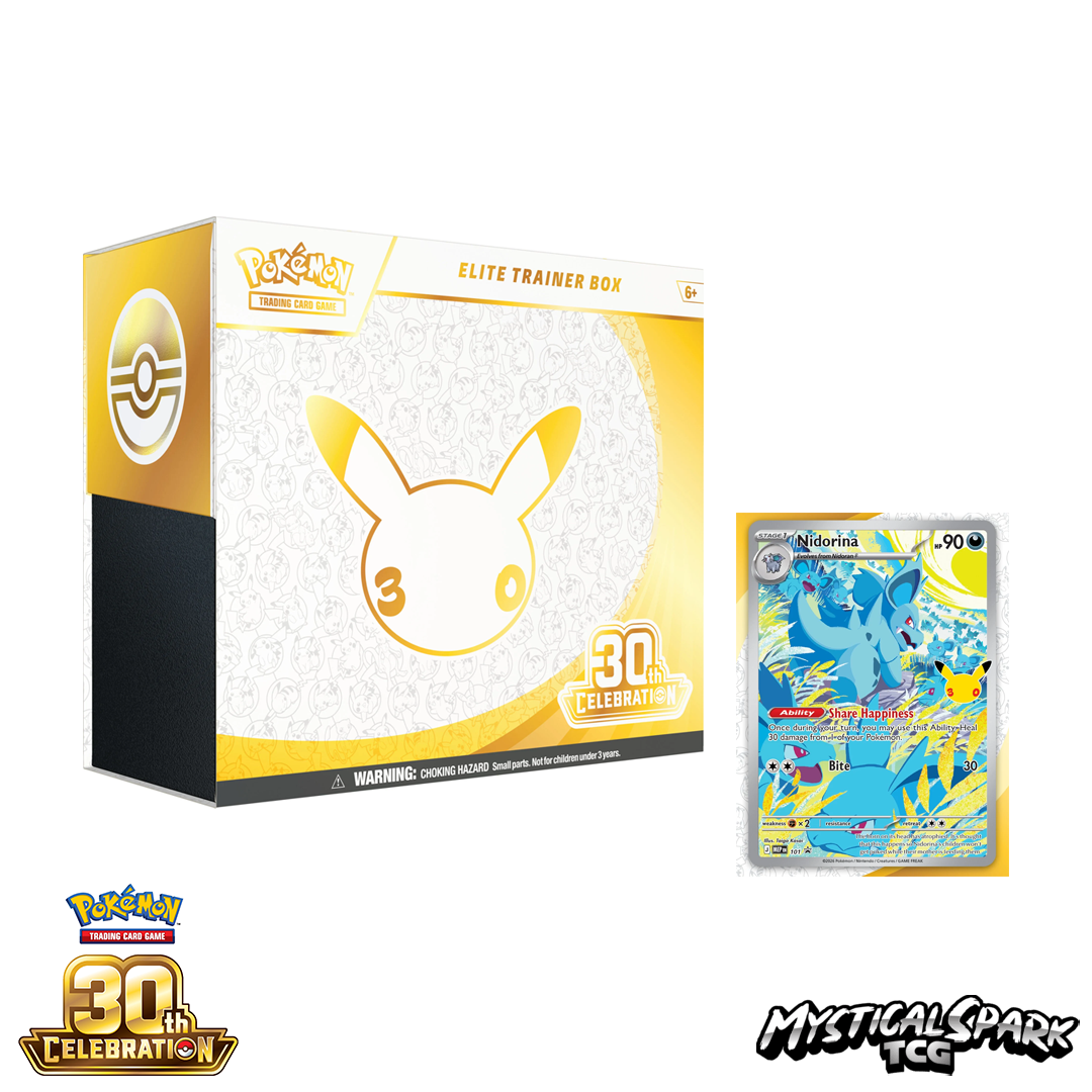(PRE-ORDER) Pokémon TCG - ME5.5 30th Celebration Elite Trainer Box