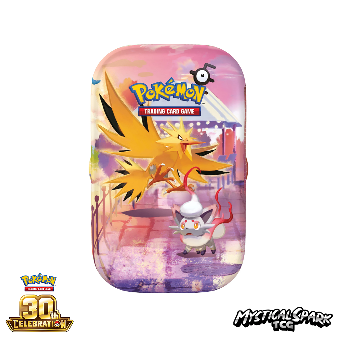 (PRE-ORDER) Pokémon TCG - ME5.5 30th Celebration Mini tin (Coming Soon)