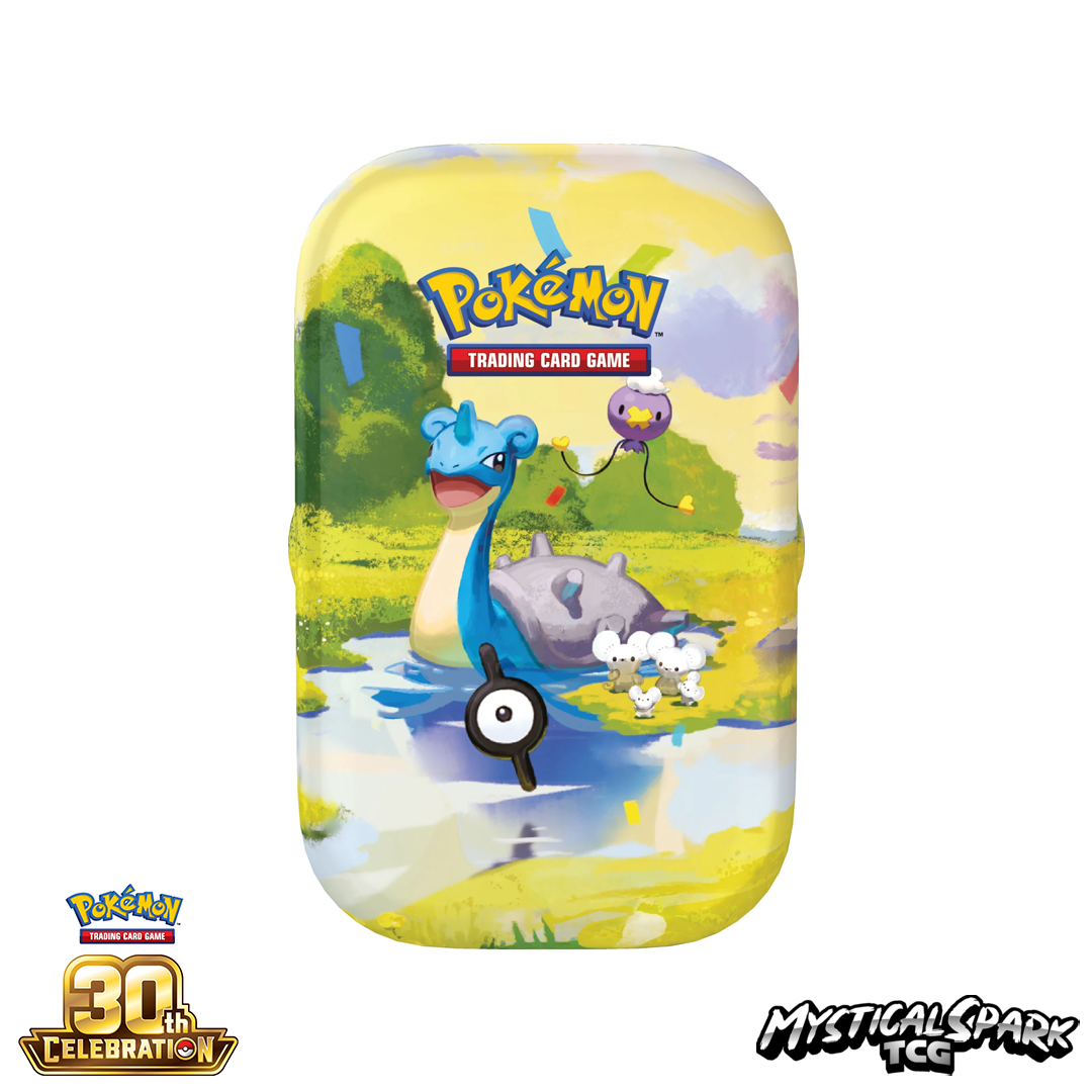(PRE-ORDER) Pokémon TCG - ME5.5 30th Celebration Mini tin (Coming Soon)