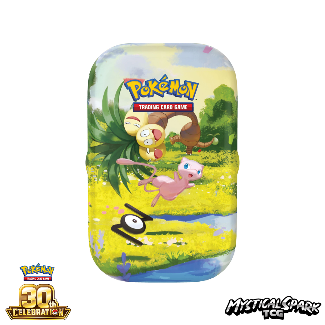 (PRE-ORDER) Pokémon TCG - ME5.5 30th Celebration Mini tin (Coming Soon)