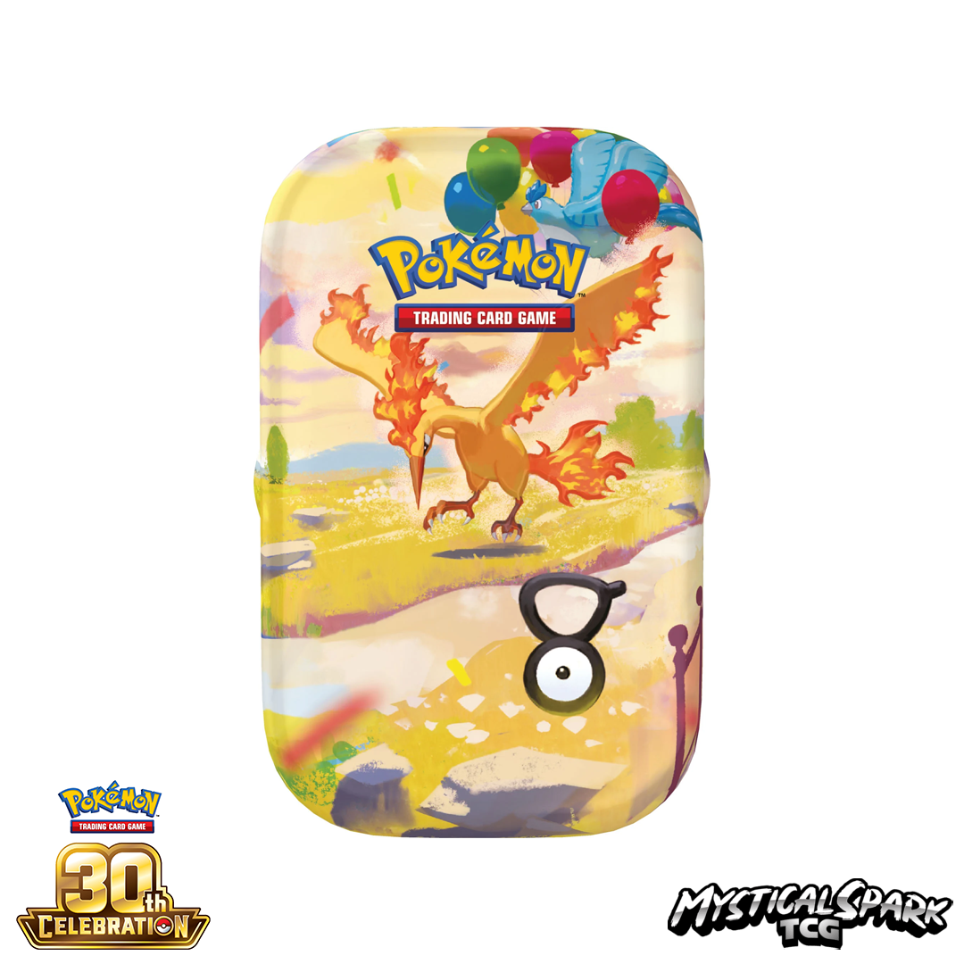 (PRE-ORDER) Pokémon TCG - ME5.5 30th Celebration Mini tin (Coming Soon)