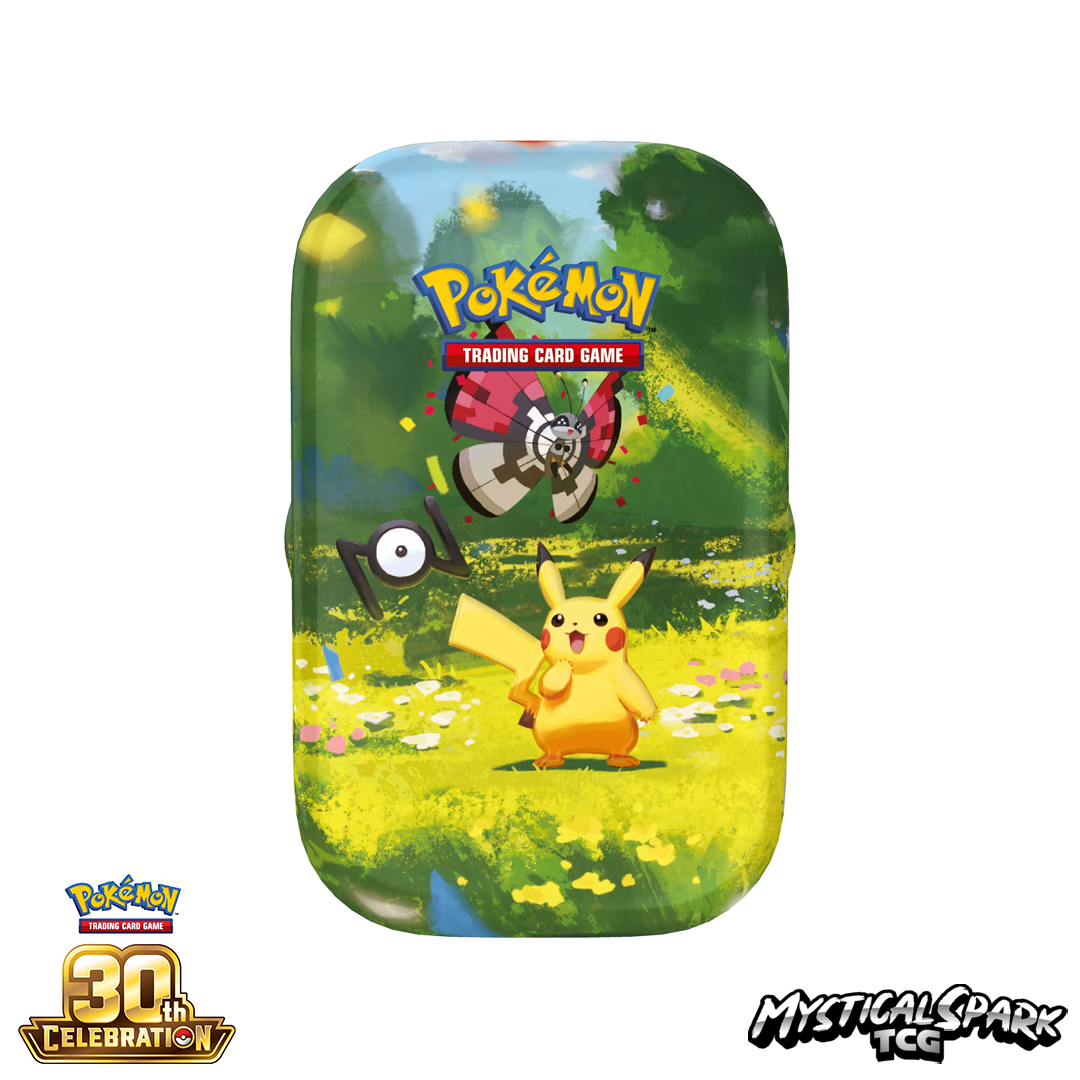 (PRE-ORDER) Pokémon TCG - ME5.5 30th Celebration Mini tin (Coming Soon)