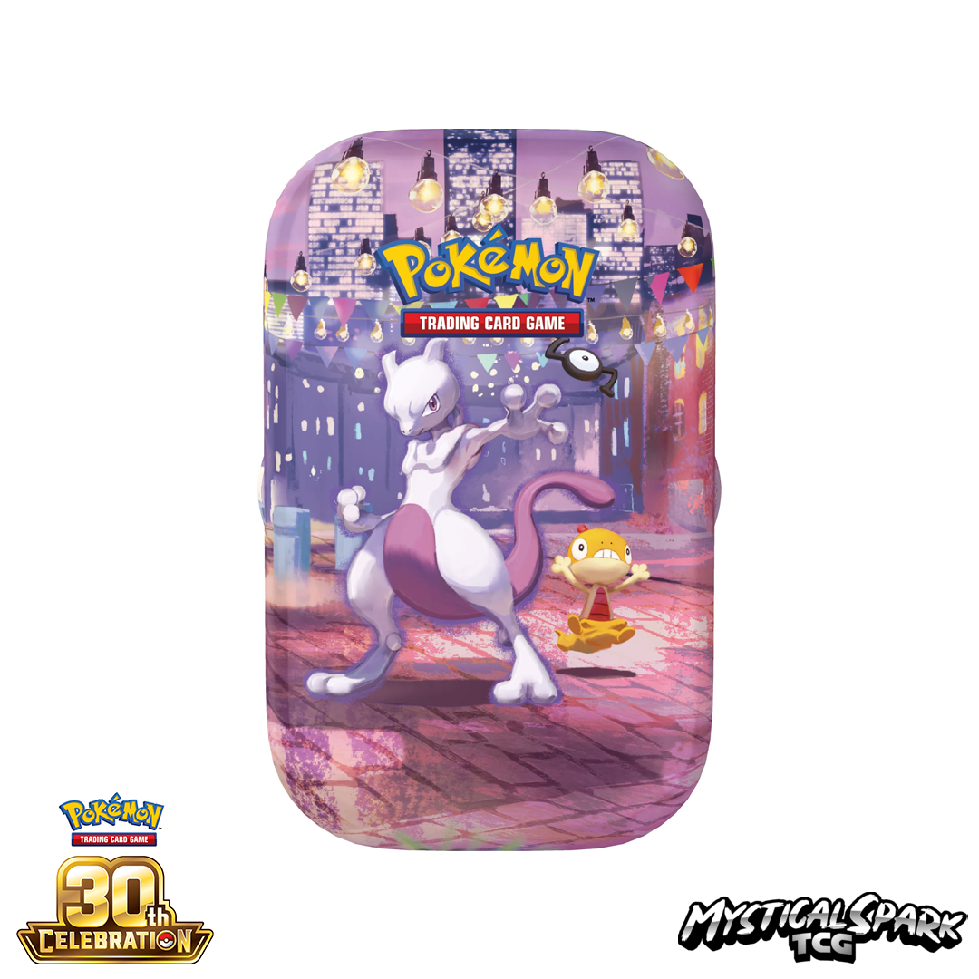 (PRE-ORDER) Pokémon TCG - ME5.5 30th Celebration Mini tin (Coming Soon)