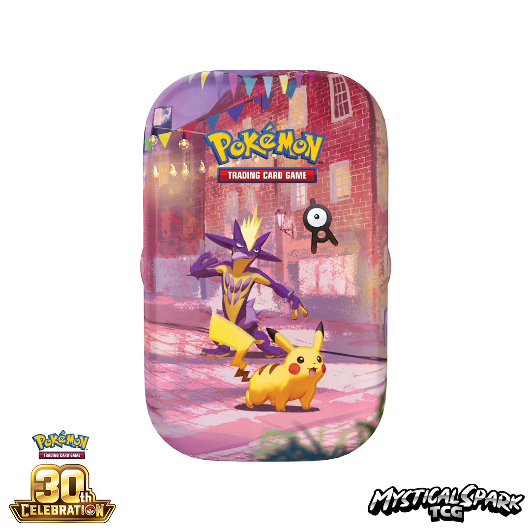 (PRE-ORDER) Pokémon TCG - ME5.5 30th Celebration Mini tin (Coming Soon)