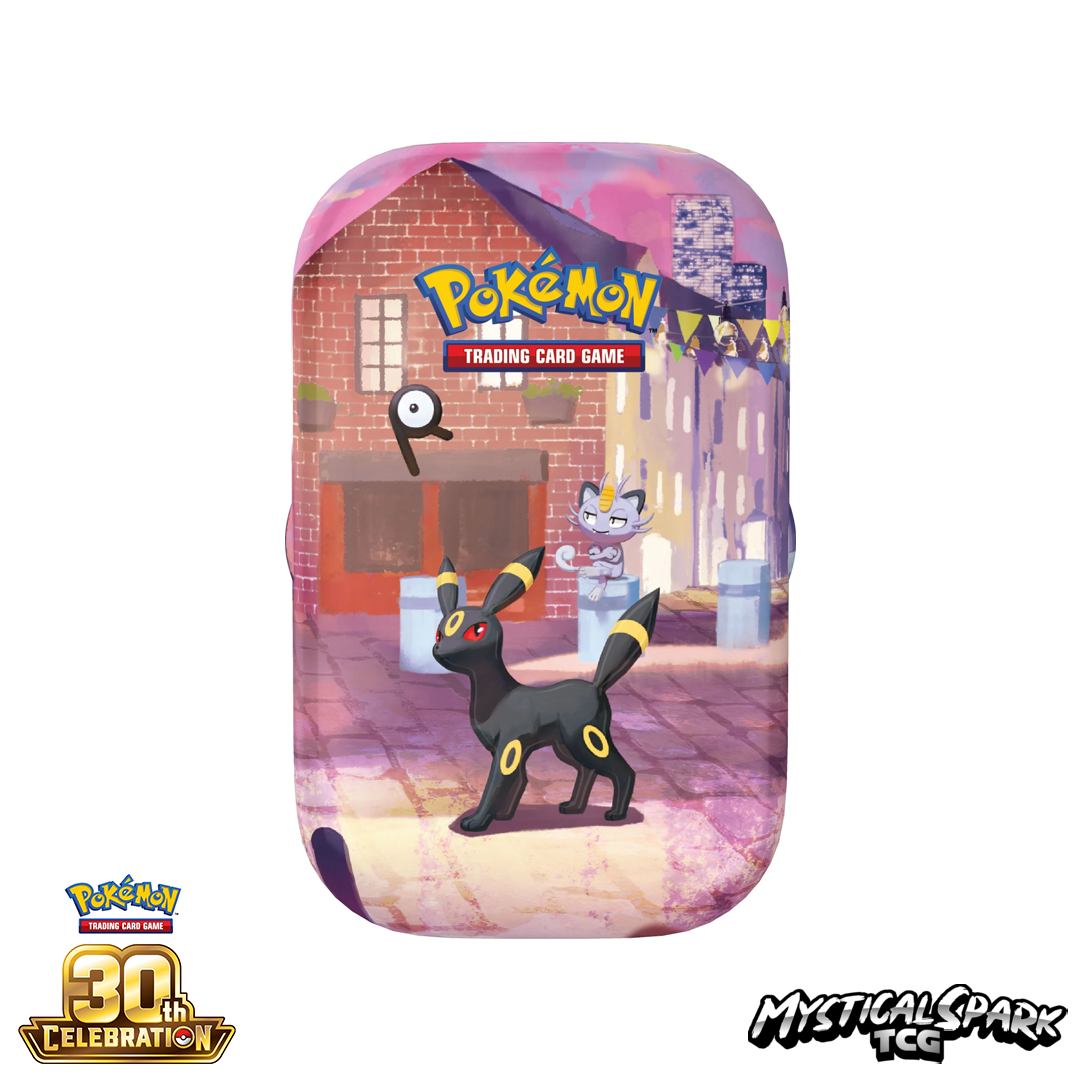 (PRE-ORDER) Pokémon TCG - ME5.5 30th Celebration Mini tin (Coming Soon)