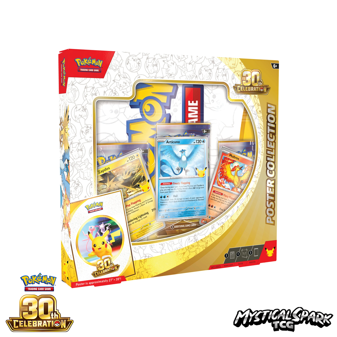 (PRE-ORDER) Pokémon TCG - ME5.5 30th Celebration Poster Collection