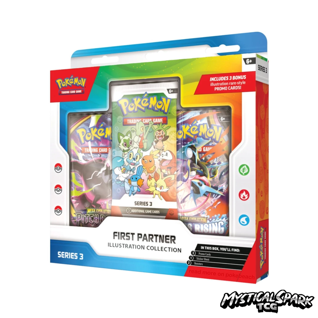 (PRE-ORDER) Pokémon TCG - First Partner Illustration Collection Series 3