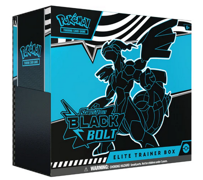 Pokémon TCG - Scarlet Violet 10.5 - Black Bolt Elite Trainer Box