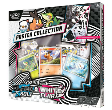 Pokémon TCG - Scarlet Violet 10.5 - Black Bolt & White Flare Unova Poster Collection
