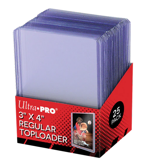 Ultra Pro 3" x 4" Regular Top Loaders (25 count)