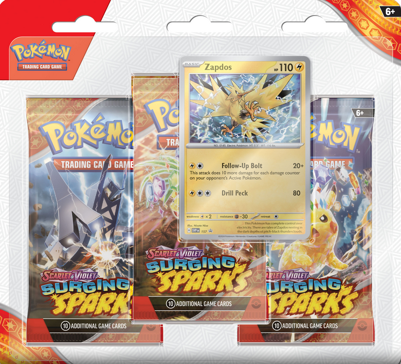Surging Sparks - 3 Pk Blister
