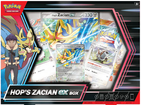 Pokémon TCG - Hop's Zacian Ex Box
