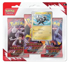 Pokémon TCG - SV10 Destined Rivals 3 Pack Blister