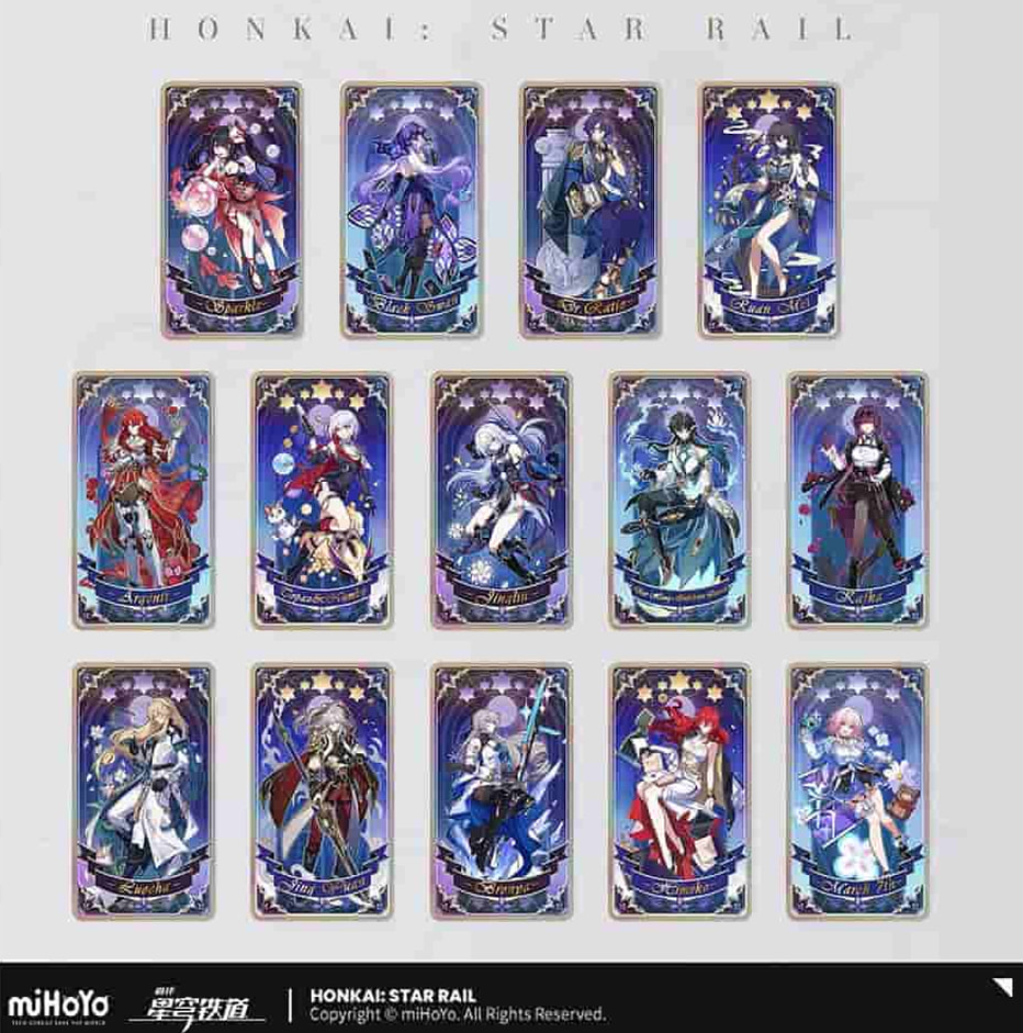 Holographic Tickets of Honkai: Star Rail