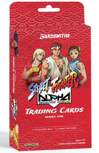 Cardsmiths: Street Fighter Alpha: Warriors' Dreams Trading Cards Collector Box